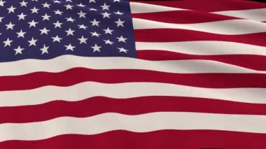 Amerika Birleşik Devletleri bi rüzgar kumaştan bayrak