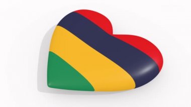 Kalp renkleri ve sembolleri Mauritius, döngü