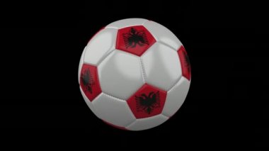 Futbol topu bayrak Arnavutluk, Alfa döngü ile