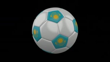 Futbol topu bayrak Kazakistan, Alfa döngü ile