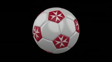 Futbol topu bayrak Malta, döngü Alfa ile