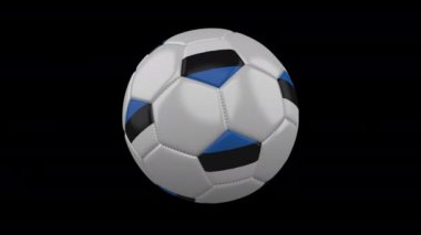 Futbol topu bayrak Estonya, döngü Alfa ile