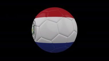 Flag Paraguay ile futbol topu, Alfa döngü