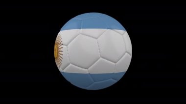 Bayrak Arjantin, Alfa döngü ile futbol topu
