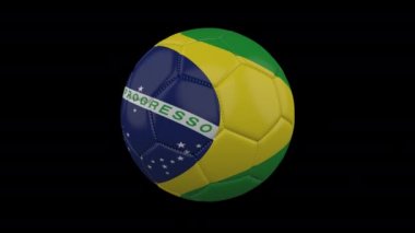 Bayrak Brezilya, Alfa döngü ile futbol topu
