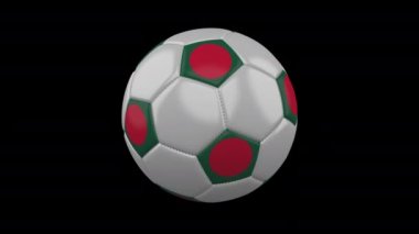 Bayrak Bangladeş, alfa döngü ile Futbol topu