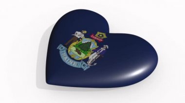 Maine kalp atar ve bir gölge, döngü atar