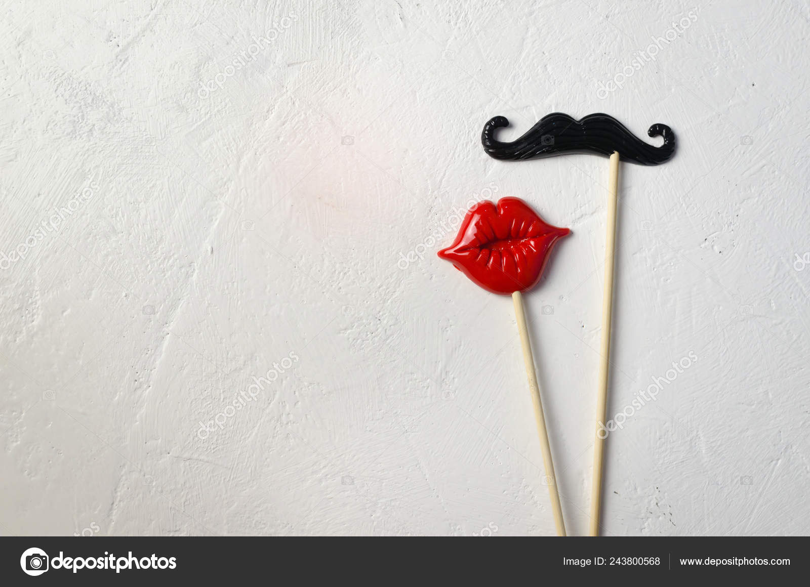 photo booth props mustache
