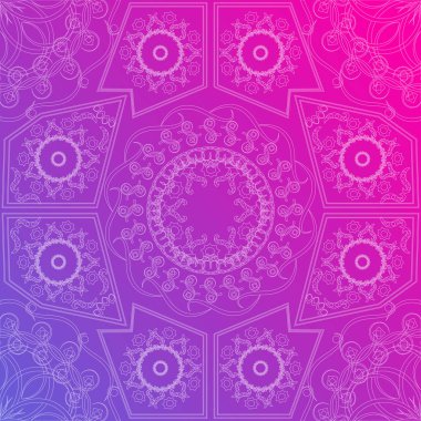 güzel arabesk arka plan süsleme