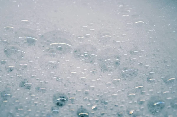 Skum Tvål Stora Bubblor — Stockfoto