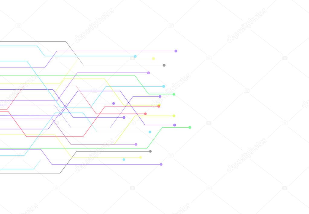 abstract light background electrical circuit