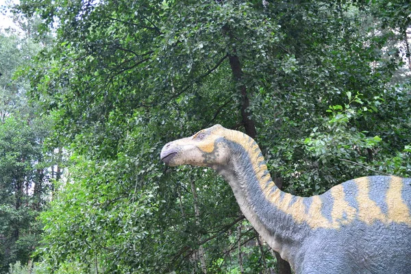 Belgorod Oroszország 2018 Dinopark Dinoszauruszok — Stock Fotó