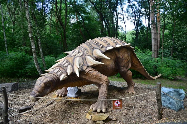 Belgorod Oroszország 2018 Dinopark Dinoszauruszok — Stock Fotó