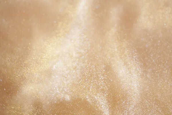 Spangle Latar Belakang Emas Putih — Stok Foto