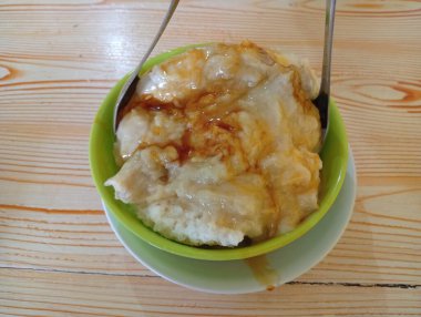 Bir kase Durian buzu.