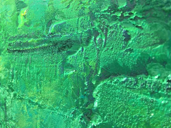 エコショップ バイオ食品バナー作成用に緑塗装テクスチャで有機物背景 — ストック写真