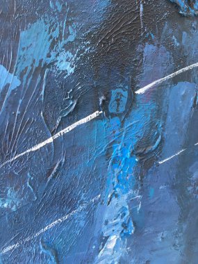 Indigo derin evrenin karanlık gece. Koyu mavi arka plan ile doğal indigo boya dokular. Parlak işaretler, afiş ve diğer tasarım çalışmaları için şaşırtıcı her gece zemin.