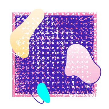 Çağdaş crypt mobil app dokular blockchain iş resimde arka planı için