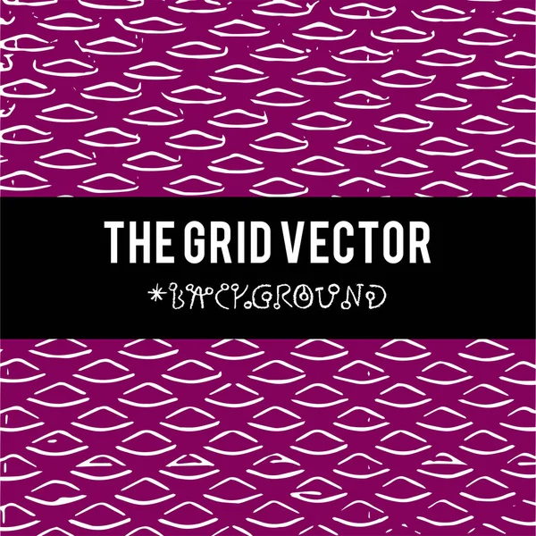 Fondo Vectorial Rejilla Con Textura Grunge Para Diseño Creación Banners — Vector de stock