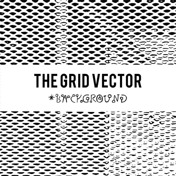 Vektorový Pozadí Mřížky Grunge Textury Pro Vytváření Návrh Bannerů Tapety — Stockový vektor