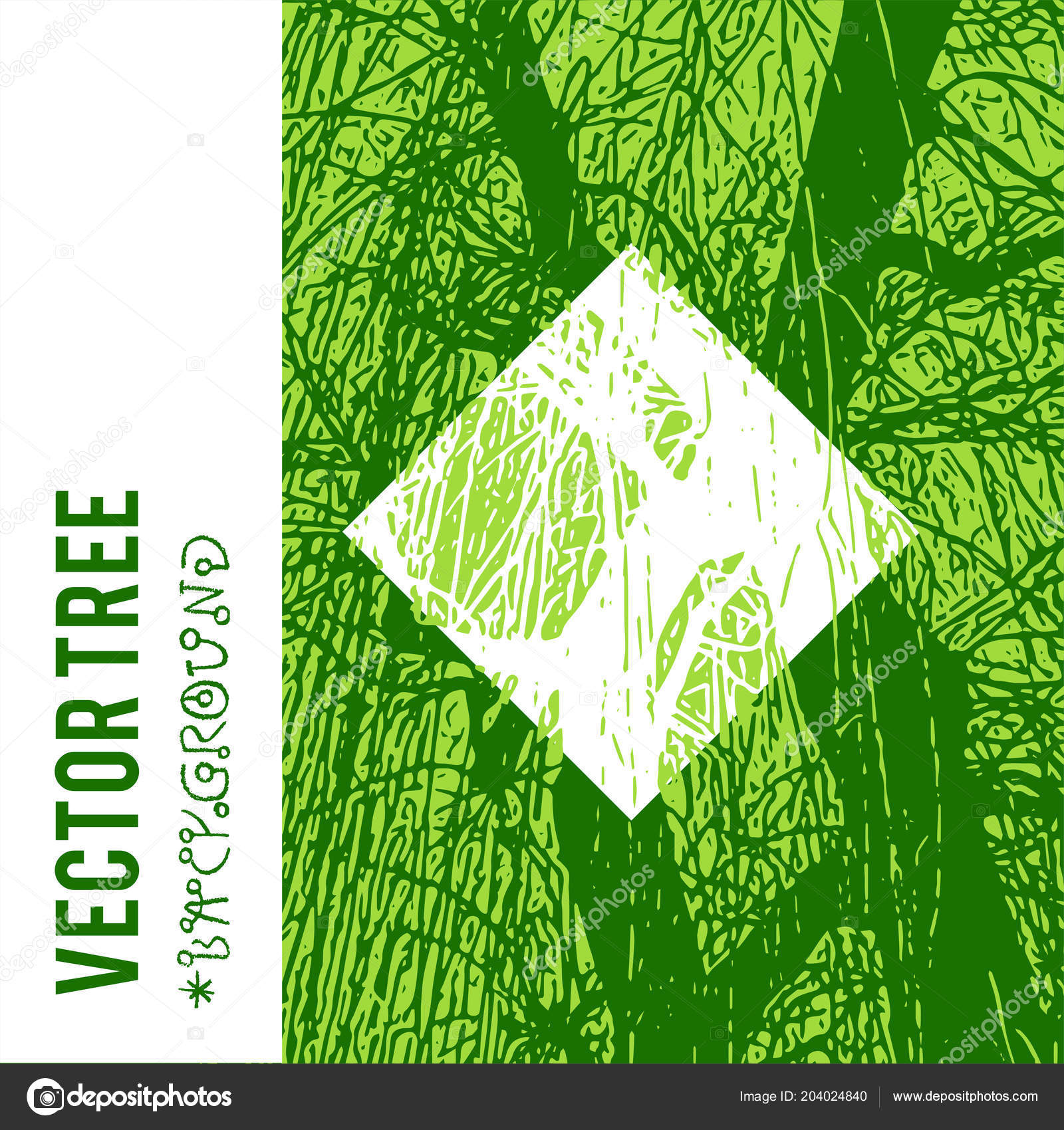 Silueta Vectorial Árbol Para Fondo Con Texturas Follaje Natural Artículos  vector, gráfico vectorial © oleg_katya_yd imagen #204024840