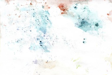 Sulu boya gökkuşağı zemin kartları ve sosyal medya tasarım için doğal kağıt dokusu ile.