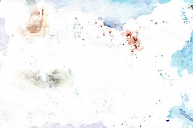 Sulu boya gökkuşağı zemin kartları ve sosyal medya tasarım için doğal kağıt dokusu ile.