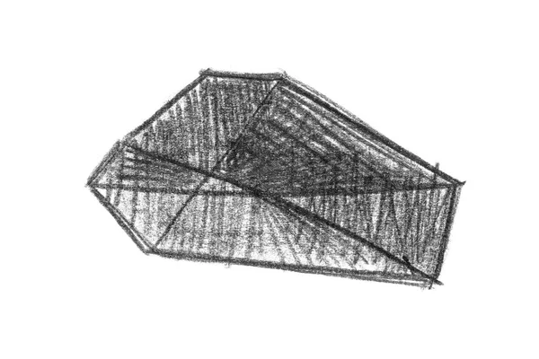ラフ鉛筆ブロックの背景と抽象化を行と擦り傷 生鉛筆ウェブサイト背景 天然木炭テクスチャです 抽象的な鉛筆の幾何学図形の背景と抽象化フレーム 生鉛筆背景 大まかな抽象的なテクスチャ — ストック写真
