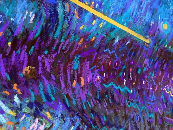 Abstraktní Impresionistický Texturu Impresionismus Textury Sytou Barvu Pozadí Impresionistické Malby — Stock fotografie
