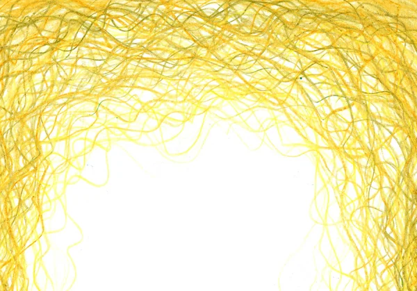 Grunge Υφή Κάρβουνο Μολύβι Φόντο Κίτρινο Πλαίσιο Αφηρημένη Μολύβι Υφή — Φωτογραφία Αρχείου