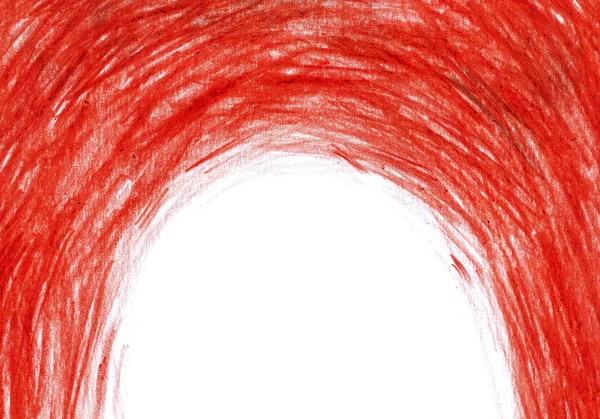 Texture Grunge Fond Charbon Cadre Crayon Rouge Texture Abstraite Crayon — Photo