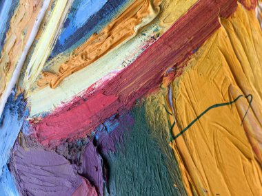 Gerçek boya doku ile mantı yağlı boya. Çağdaş sanat. Işık arka plan boyama. Afiş, poster ve başka bir tasarım oluşturmak için Modern expressionistic doku.