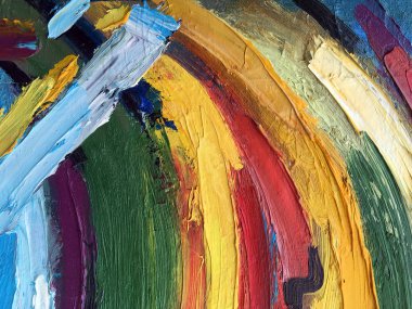 Gerçek boya doku ile mantı yağlı boya. Çağdaş sanat. Işık arka plan boyama. Afiş, poster ve başka bir tasarım oluşturmak için Modern expressionistic doku.