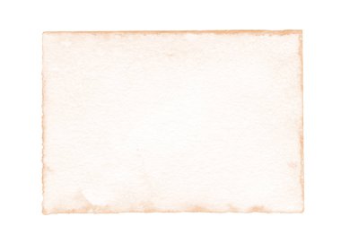 Beyaz kağıt doku üzerinde somon renkli suluboya arka plan. Suluboya ombre arka plan soyut el boyalı kümülüs arka plan. Kehribar ve gül rengi dokulu sıvı boya sıçrama. Romantik doğal sanat dekorasyonu. Tasarım konsepti.