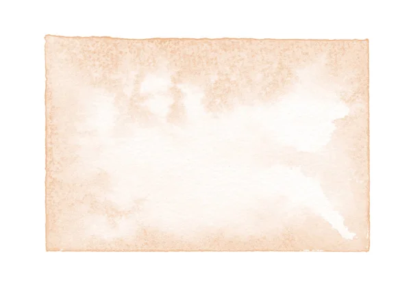 Beyaz Kağıt Doku Üzerinde Somon Renkli Suluboya Arka Plan Suluboya — Stok fotoğraf