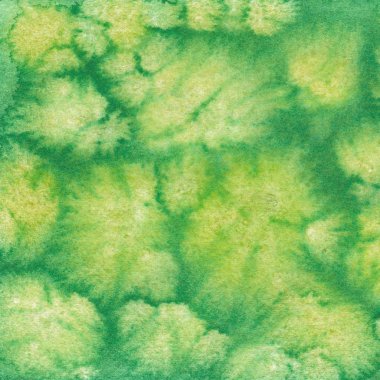 Doğal doku ile suluboya yeşil arka plan. Organik afiş şablonu, taze poster, uygulama zemin için yaz bulanık arka plan. Sağlıklı gıda konsepti.