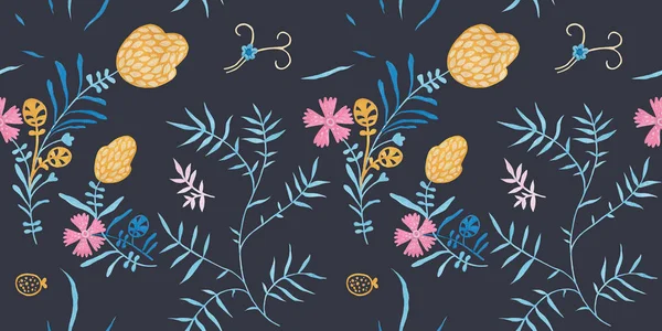 Esti Kék Mintázattervezés Csomagolás Ajándék Papír Virág Dekoráció Kézzel Festett — Stock Fotó