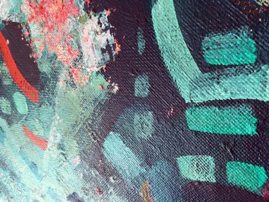 Yaratıcı sanat galerisi afişi için çok renkli desenli. Moda tasarım efektleri olan canlı bir arkaplan. Renkli sanatsal dokularda boya lekeleri olan psikedelik arkaplan Graffiti dokusu.