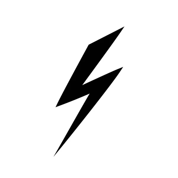 Lightning icon, energy icon. Vector illustration — Stock Vector