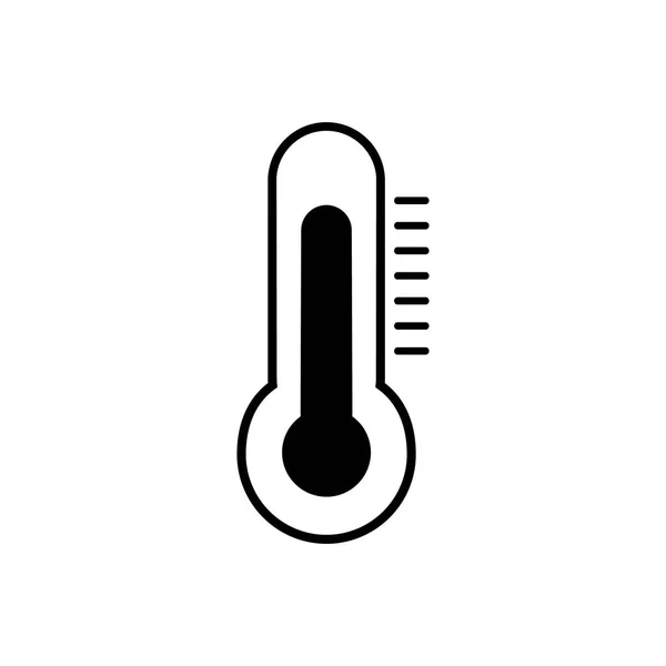 Thermometer-Symbol. Vektor — Stockvektor