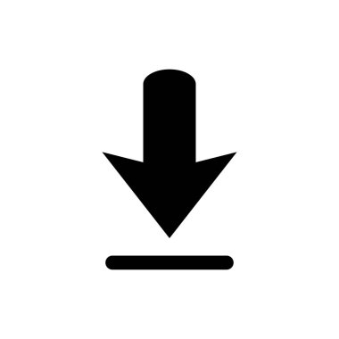 Download Icon beyaz zemin üzerine.