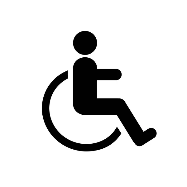 Disabled icon vector illustration. — Stock Vector