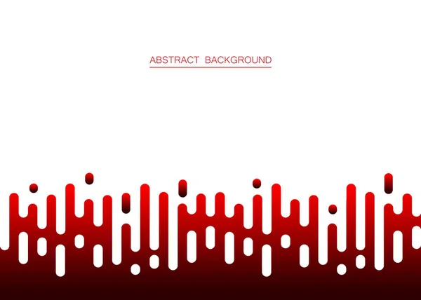Zusammenfassung der roten Farbstreifen Muster Hintergrund, Vektorillustration — Stockvektor