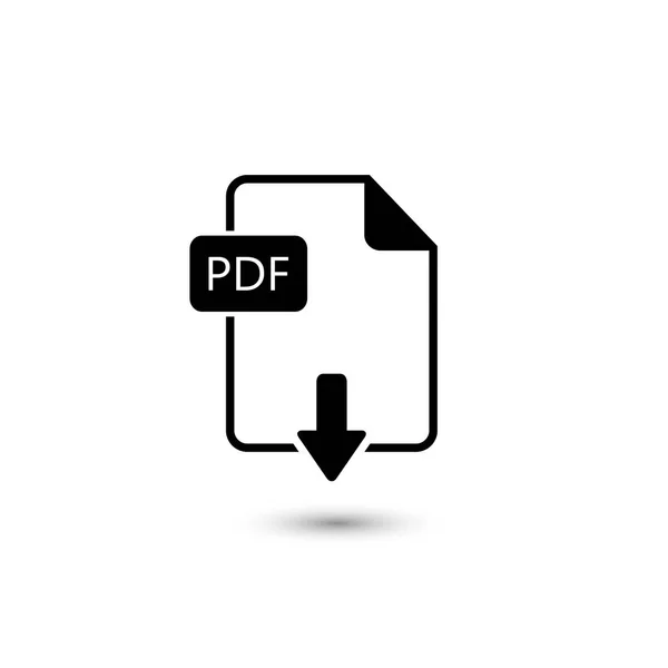 Archivo icono PDF . — Archivo Imágenes Vectoriales