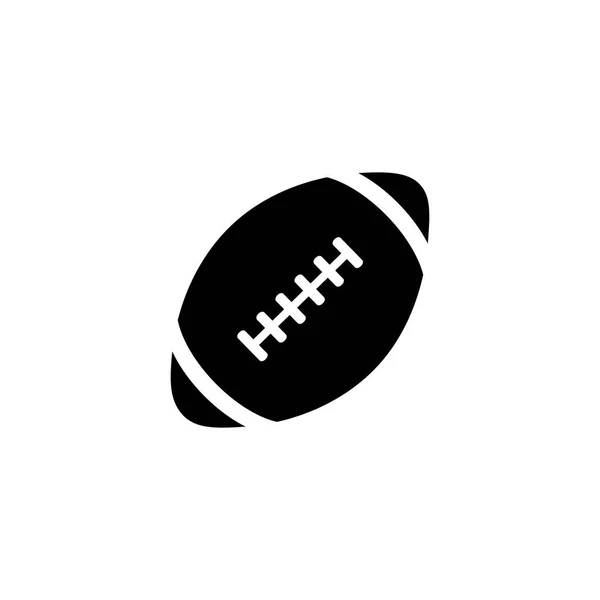 Icône du football américain. — Image vectorielle