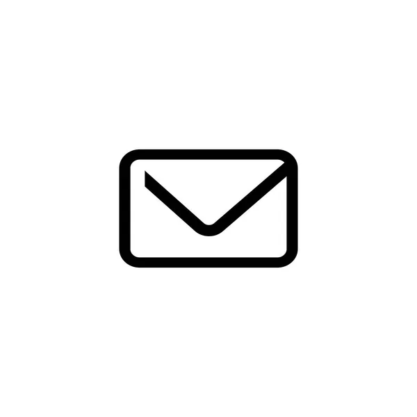 Chat email enveloppe lettre mail message icône vecteur — Image vectorielle