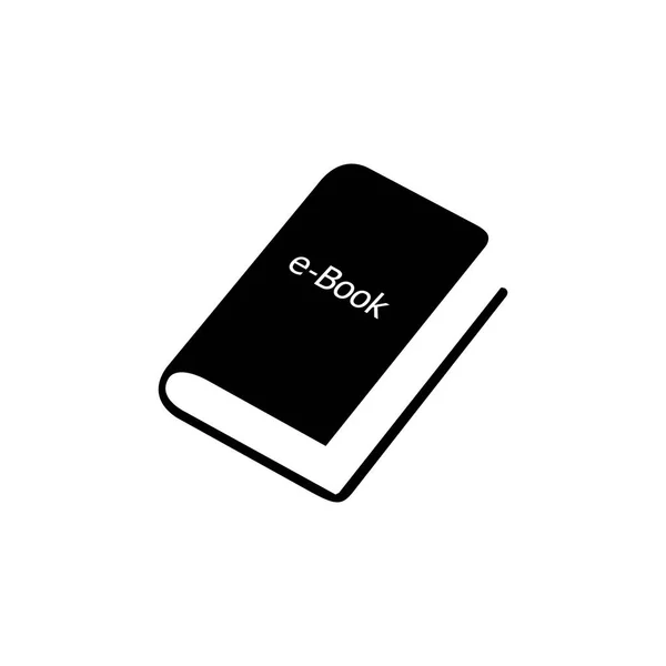 E-bok, brevpapper utbildning ikon vektor — Stock vektor