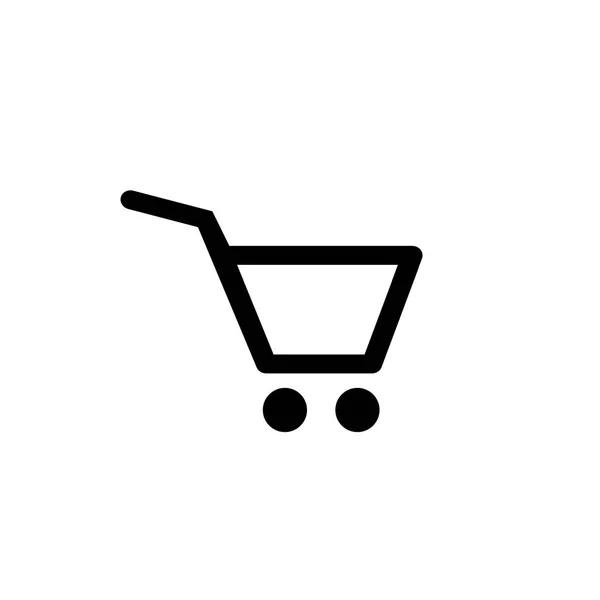 Icono de compra vector. Compras — Archivo Imágenes Vectoriales