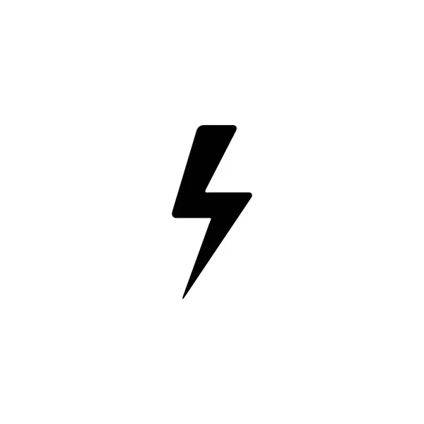 Lightning Icon vector. Lightning, electric power vector. Energy — Stock Vector