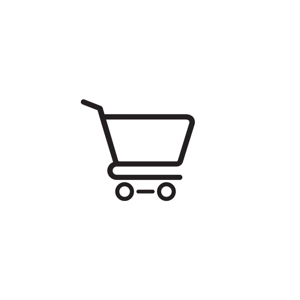 Icono del carrito de compras, diseño plano mejor icono — Archivo Imágenes Vectoriales